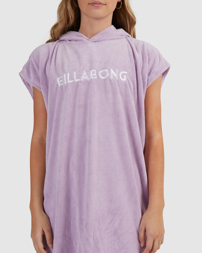 5 Billabong Teens Hooded Towel Purple UBGAA00103 Billabong