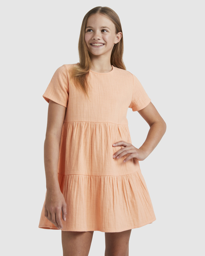 0 Girls 6-14 Gigi Dress Pink UBGWD00109 Billabong