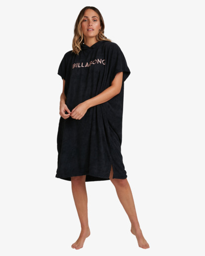 5 Billabong Hooded Towel Black UBJAA00131 Billabong