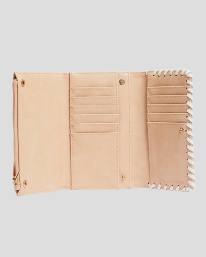 3 Stitch Up Wallet Beige UBJAA00147 Billabong