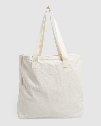 3 Day For It Canvas Tote Bag White UBJBT00162 Billabong