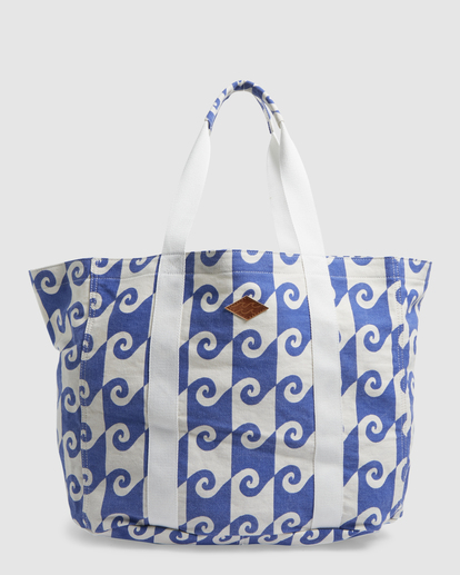 1 The Curl Tote Bag Blue UBJBT00171 Billabong