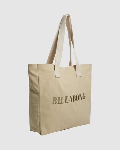 Beige shop beach bag