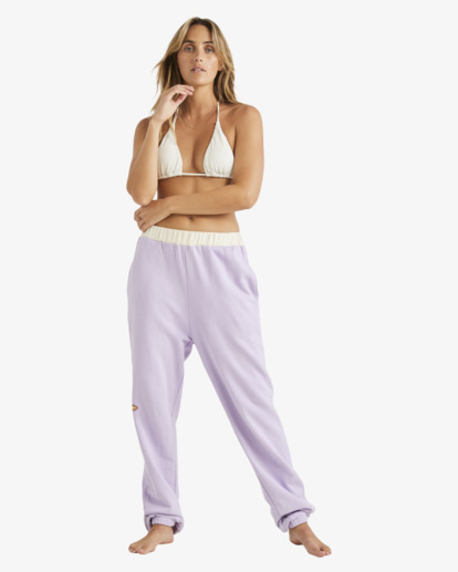 3 Since 73 - Track Trousers for Women Purple UBJFB00127 Billabong