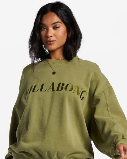 Green sweatshirt for online women