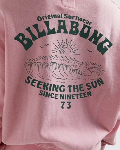 4 Good Waves Rio Hoodie Pink UBJFT00192 Billabong