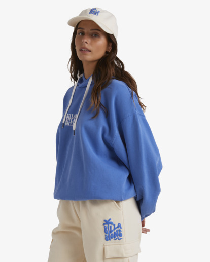 1 Surf High Hoodie Blue UBJFT00233 Billabong