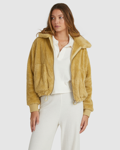 2 Always Cozy Jacket Yellow UBJJK00101 Billabong