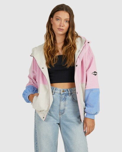 0 Set the Tone Jacket Pink UBJJK00117 Billabong