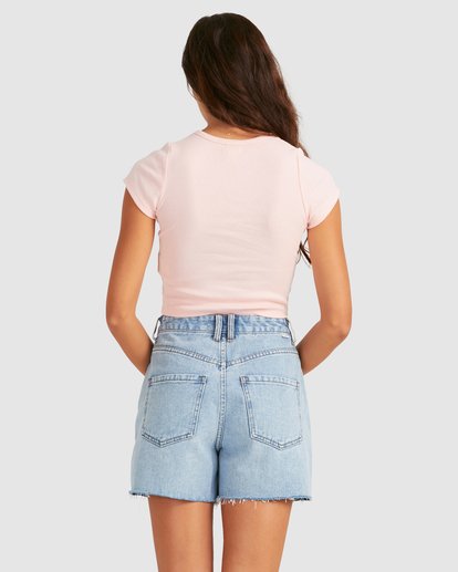 2 Baby Vee T-Shirt Pink UBJKT00116 Billabong