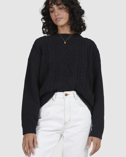 4 Only Yours Sweater Black UBJSW00120 Billabong