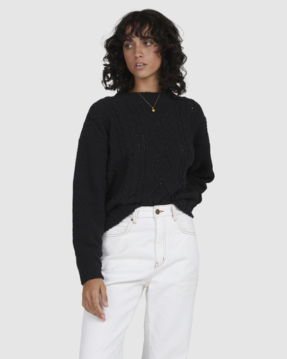 0 Only Yours Sweater Black UBJSW00120 Billabong