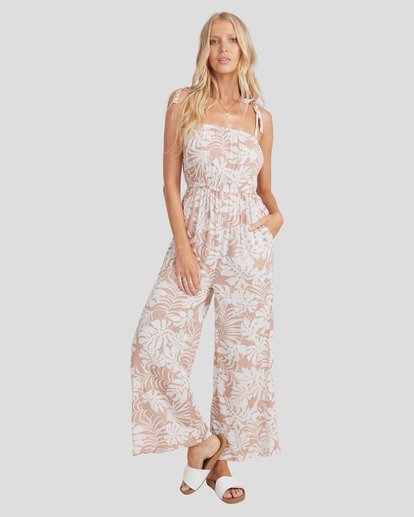 1 Faded Palms Jumpsuit Beige UBJWD00116 Billabong