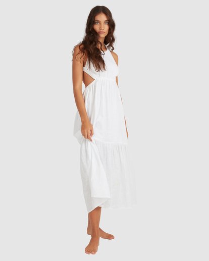 4 Shore Thing Maxi Dress White UBJWD00140 Billabong