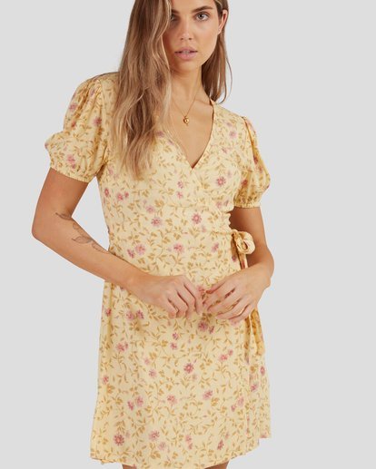 5 Sunlit Wrap Dress  UBJWD00167 Billabong