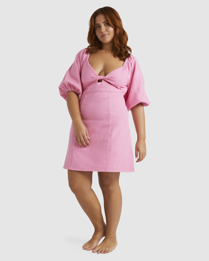 5 Del Sol Dress Pink UBJWD00335 Billabong