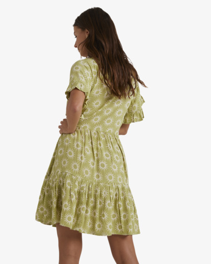 2 Follow The Sun Dress Green UBJWD00358 Billabong