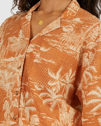 4 Dream Days Short Sleeve Shirt Yellow UBJWT00165 Billabong