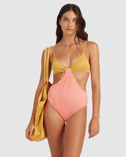 1 Hi Life Freya Onepiece Yellow UBJX100122 Billabong