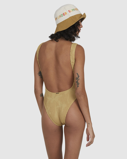 4 Verano Square Tanker One Piece Swimsuit  UBJX100167 Billabong