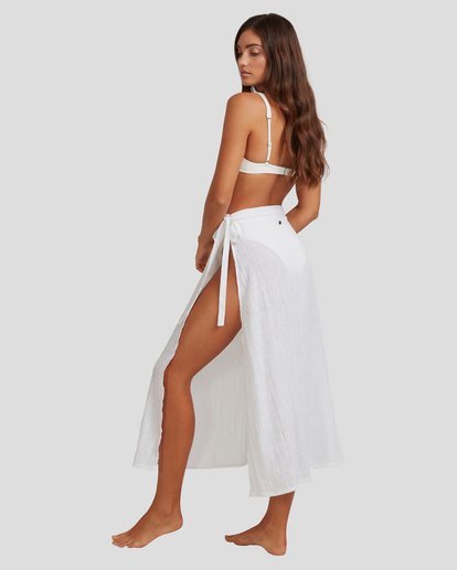 4 Sun Lovers Skirt Cover Up White UBJX600103 Billabong