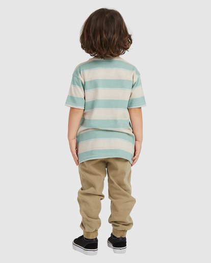 2 Boy's (2-7) Groms Hector Short Sleeve T-Shirt Beige UBTKT00101 Billabong