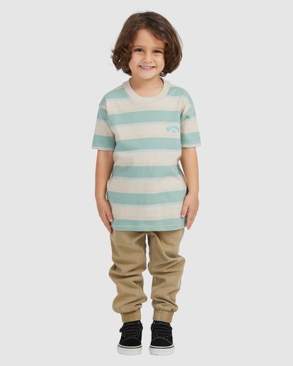 0 Boy's (2-7) Groms Hector Short Sleeve T-Shirt Beige UBTKT00101 Billabong