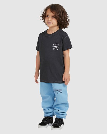 1 Boys 0-7 Core Arch Track Pants Blue UBTNP00101 Billabong