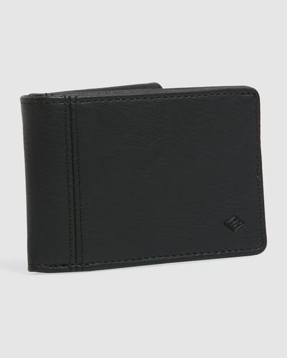 1 Revival Slim Line Bi-Fold Wallet Black UBYAA00111 Billabong