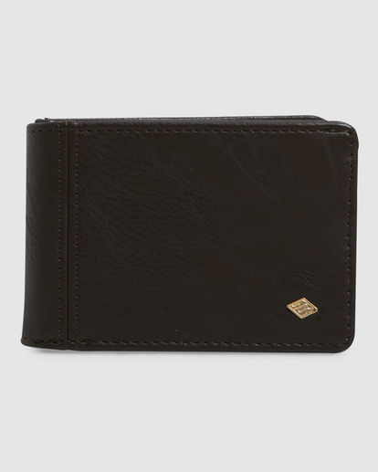 0 Revival Slim Line Wallet Brown UBYAA00111 Billabong