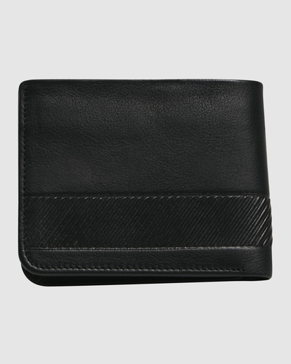 2 Secret Pocket Leather Wallet Black UBYAA00195 Billabong