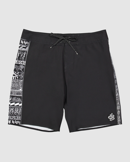 0 Pilpeled Dbah Pro - Calções de banho pelo joelho para Homem Preto UBYBS00153 Billabong