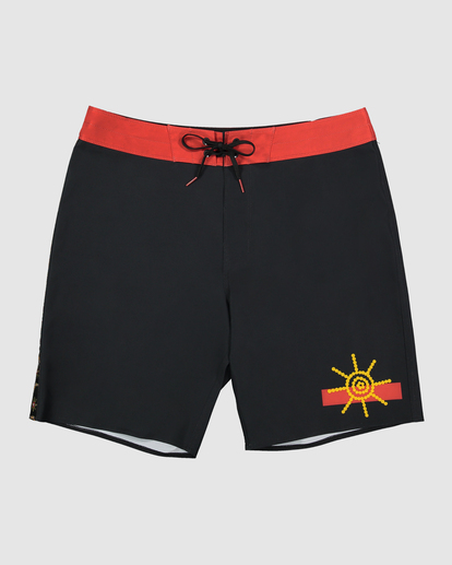 2 Otis Flag Pro Performance Boardshorts Black UBYBS00159 Billabong