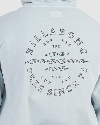 4 Big Wave Dan Pullover Hoodie Orange UBYFT00110 Billabong