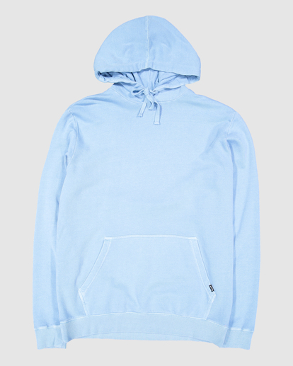 5 Overdyed Pop Pullover Hoodie Blue UBYFT00112 Billabong