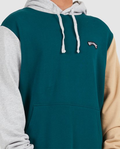 3 Colour Block Pop Hoodie  UBYFT00122 Billabong