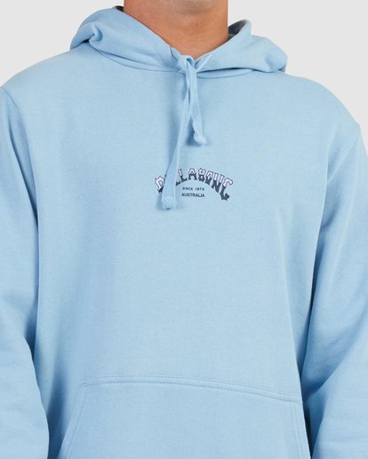 3 Core Arch Hoodie Blue UBYFT00124 Billabong