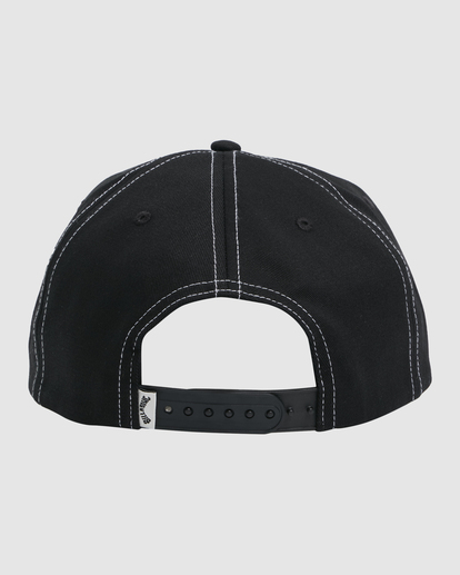3 Otis Sunrise Snapback Hat Black UBYHA00258 Billabong