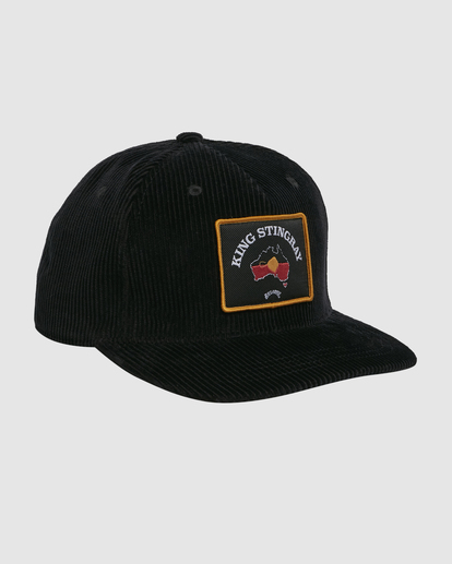 4 King Cord Snapback Cap Black UBYHA00275 Billabong