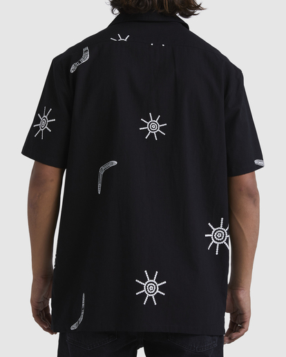 3 Otis Suns Vacay Shirt Black UBYWT00120 Billabong