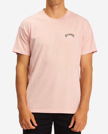 2 Hill Bomb Crawford Short Sleeve T-Shirt Pink UBYZT00113 Billabong