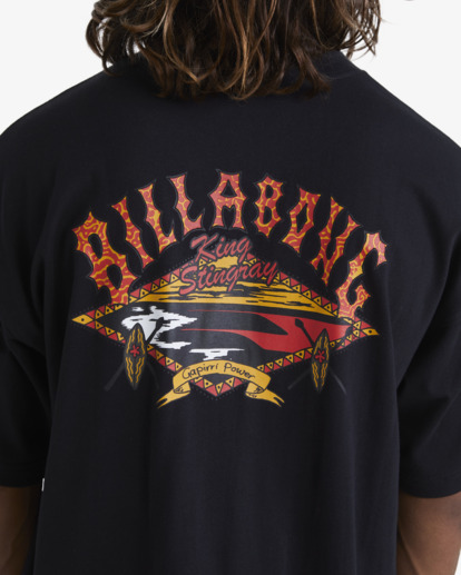 6 King Stingray Gapirri Power - T-shirt para Homem  UBYZT00528 Billabong