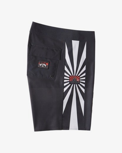 7 Rising Sun AI D Bah Airlite 18.5" - Cal&ccedil;&otilde;es de banho pelo joelho para Homem Grey V1BS05BIW0 Billabong