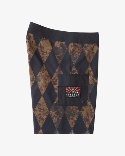 7 Diamonds AI Pro 18.5" - Cal&ccedil;&otilde;es de banho pelo joelho para Homem  V1BS07BIW0 Billabong