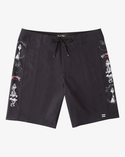 4 Grinch Aloha D Bah Pro 19" - Board Shorts for Men Black V1BS10BIW0 Billabong