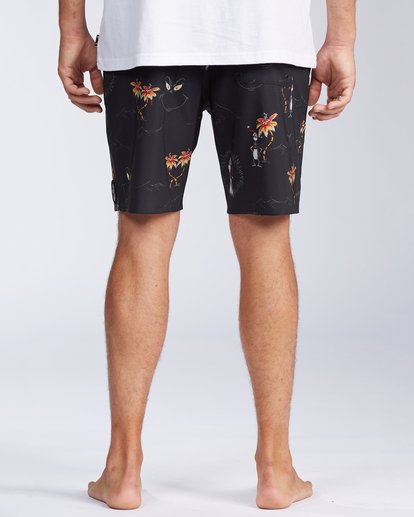 1 Grinch Aloha Mini Lo Tides 19" - Board Shorts for Men Black V1BS11BIW0 Billabong