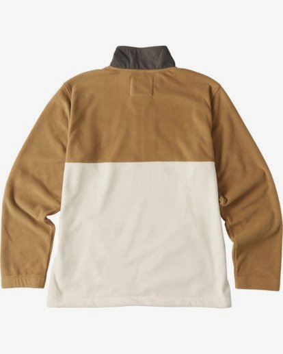 5 Boundary Mock Lite - Half Zip Polar Fleece for Men Beige V1FL04BIW0 Billabong