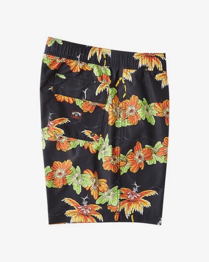 7 Grinch Aloha Layback 17" - Board Shorts for Men Black V1LB03BIW0 Billabong
