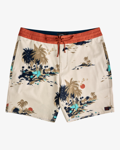 0 Adventure Division Surftrek Low Tide 17" - Cal&ccedil;&otilde;es de banho pelo joelho para Homem Beige W1BS55BIP1 Billabong