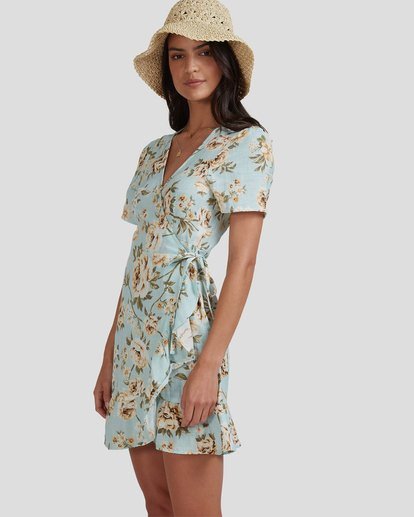 2 Laguna - Wrap Dress for Women  W3DR51BIP1 Billabong